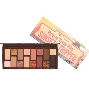 New in Box Too Faced Born This Way Sunset Stripped Eye Shadow Palette